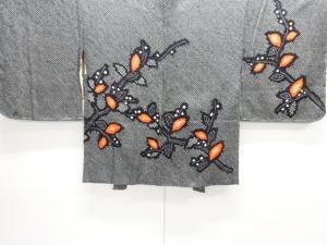 未使用品　本総絞り 枝葉模様絵羽織